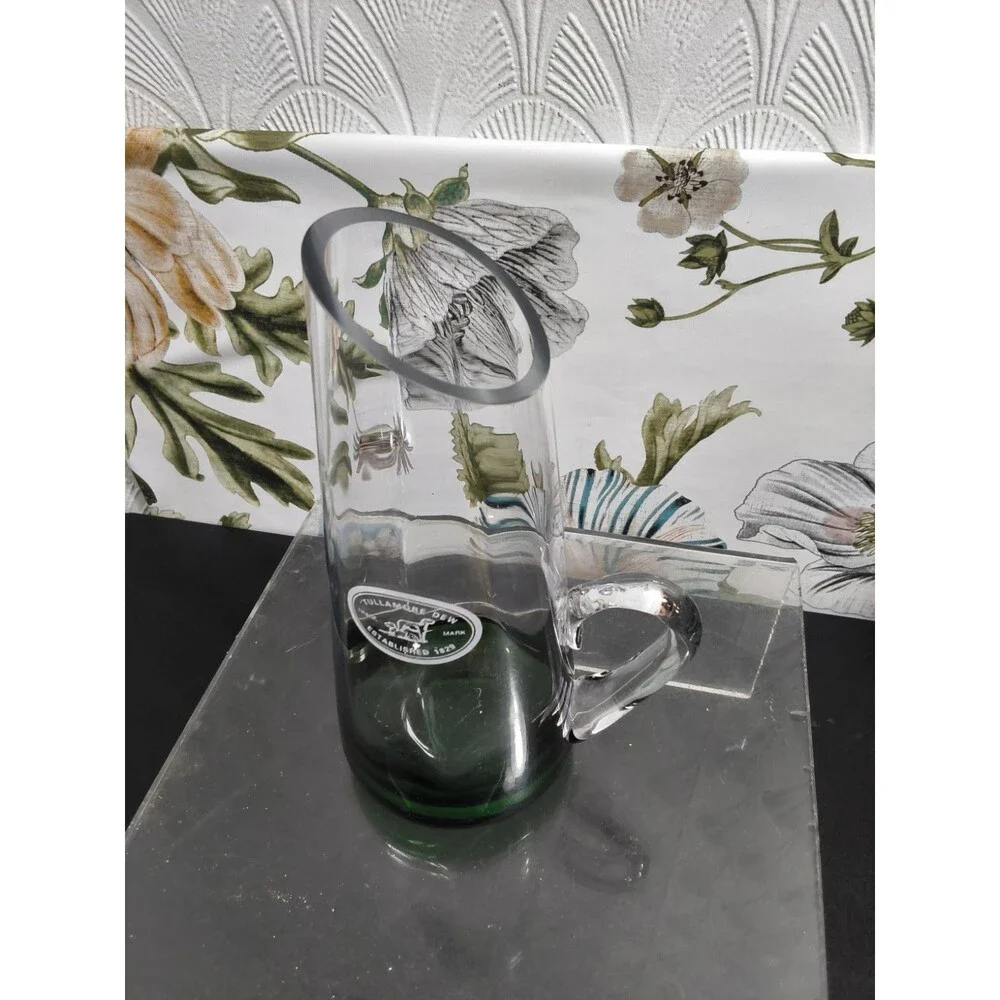 Tellamore Dew The Legendary Irish Whisky Vintage Barware Pitcher Bar Green